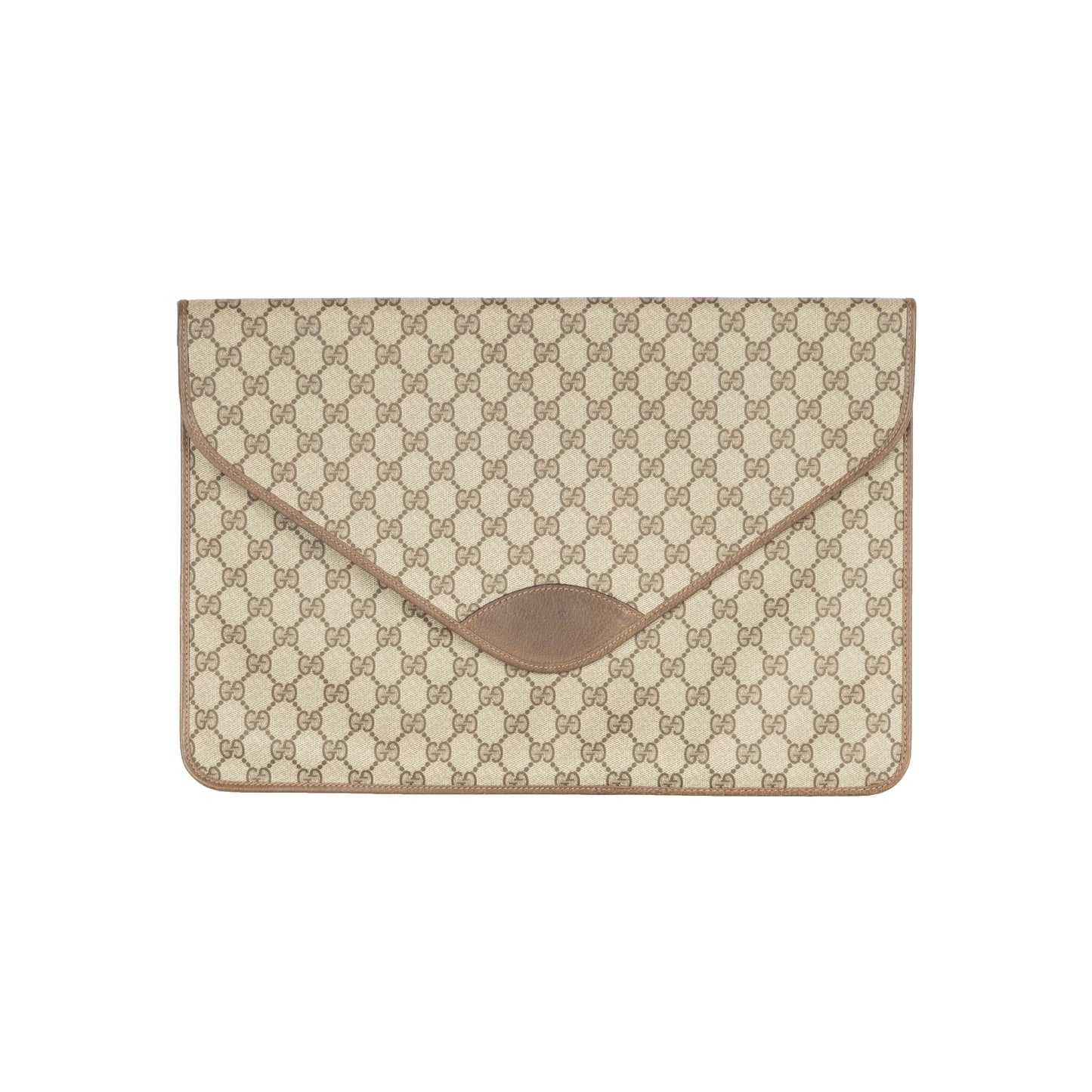 GLM-- Monogram Canvas A4 Document Holder Pochette - '90s