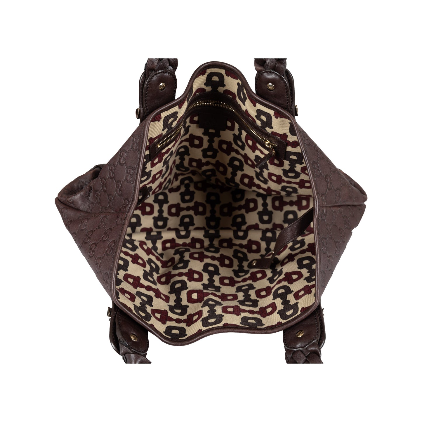 GLM-- GLM--ssima Horsebit Pelham Shoulder Bag - '10s