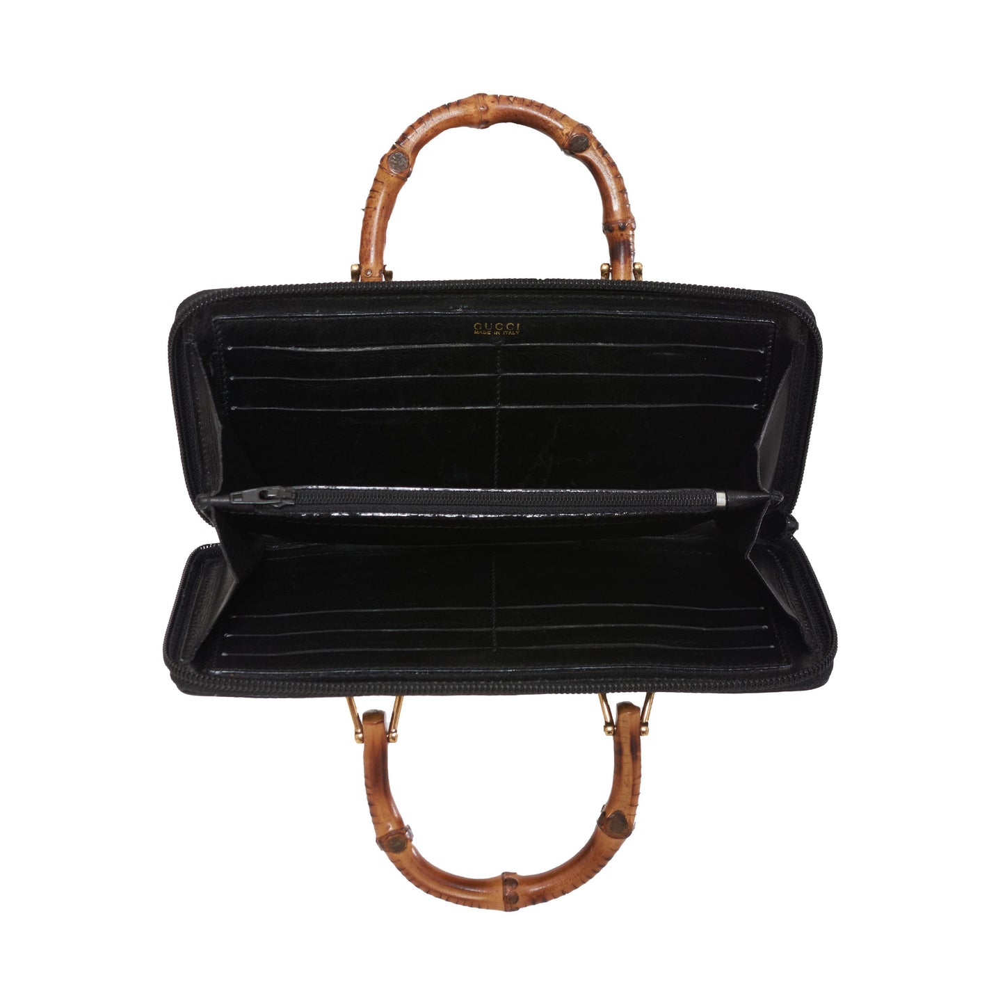 GLM-- Bamboo Wallet Bag - '90s
