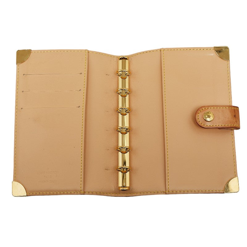 Louis Vuitton Multicolor Agenda PM Handbook Cover R20896 White PVC Leather  Louis Vuitton