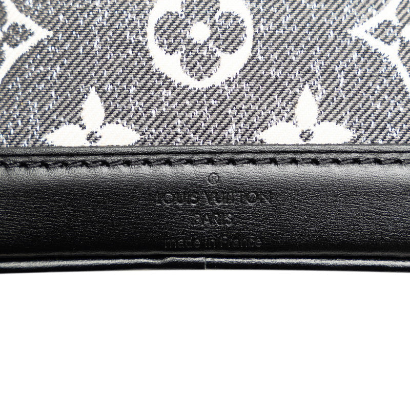 Louis Vuitton Jacquard Monogram Nano Noe Bag M46449 Shoulder Bag Grey Black