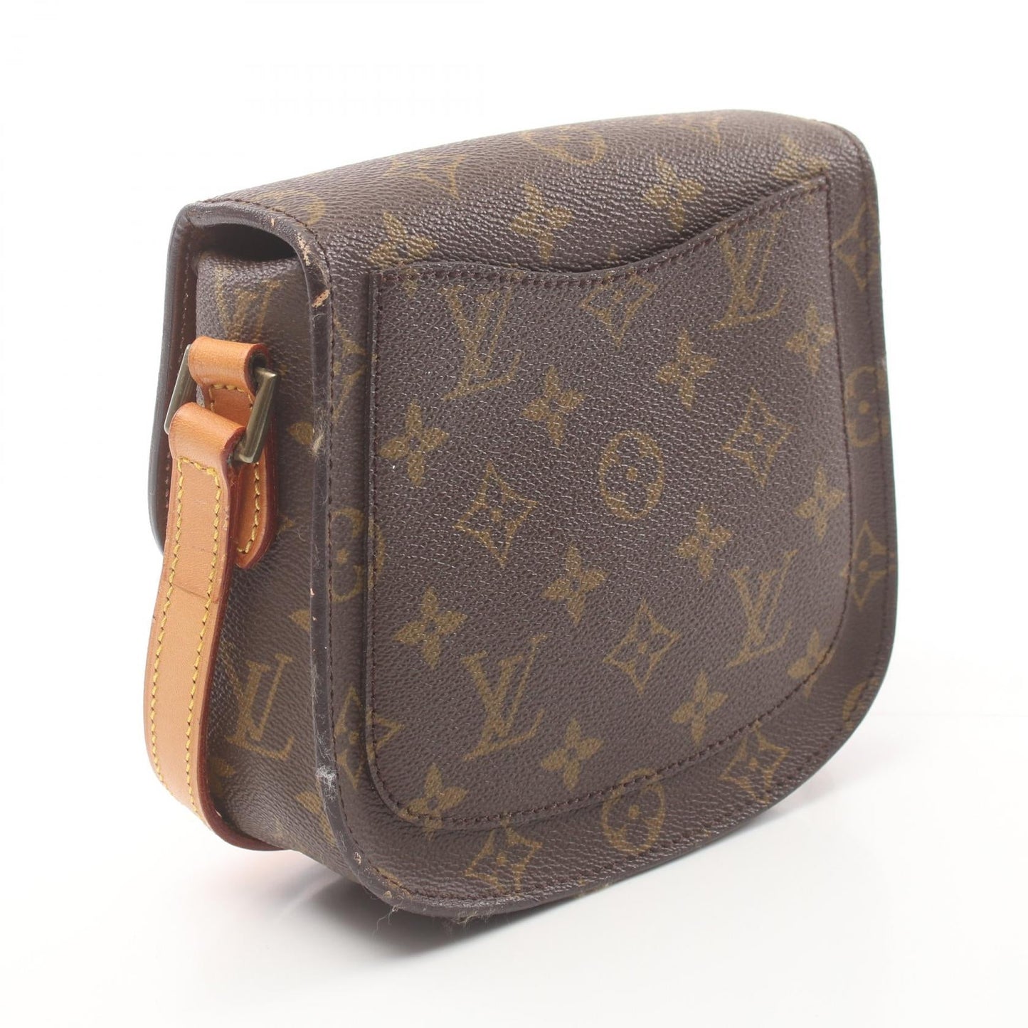 Louis Vuitton Monogram Mini Saint Cloud  Canvas Shoulder Bag