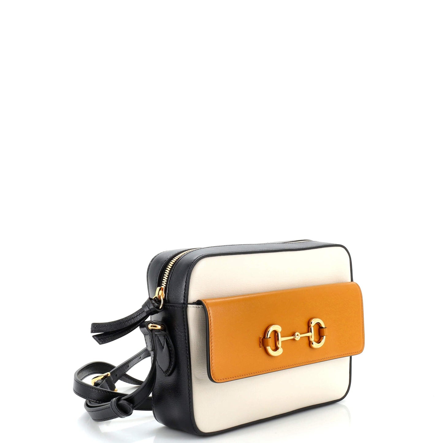Horsebit 1955 Flap Pocket Camera Bag Leather Small