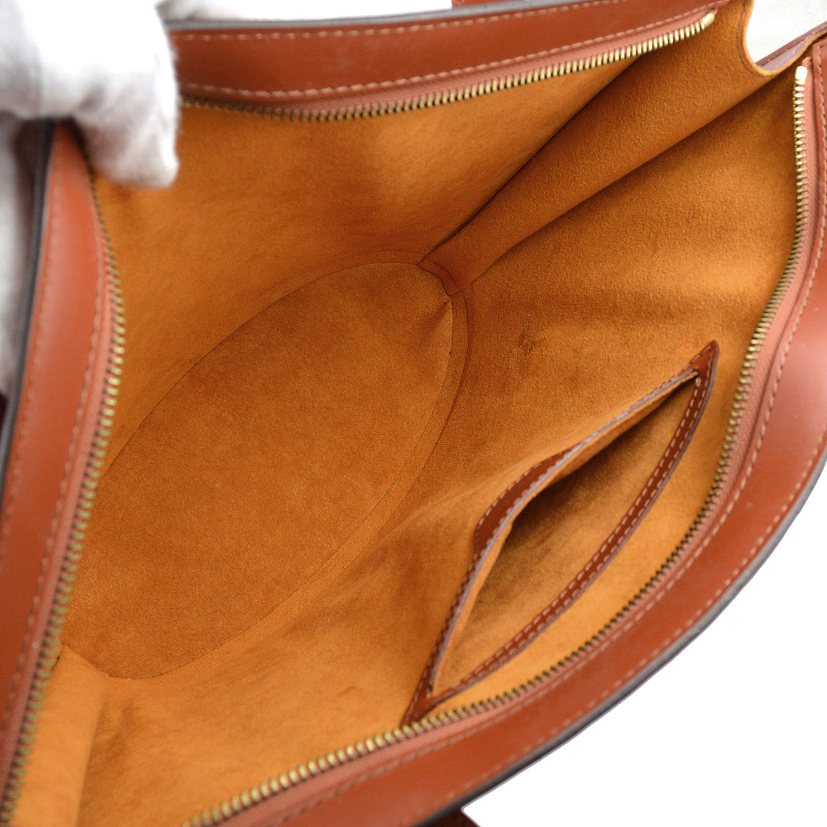Louis Vuitton 1995 Brown Epi Saint Jacques Poignee Long M52333