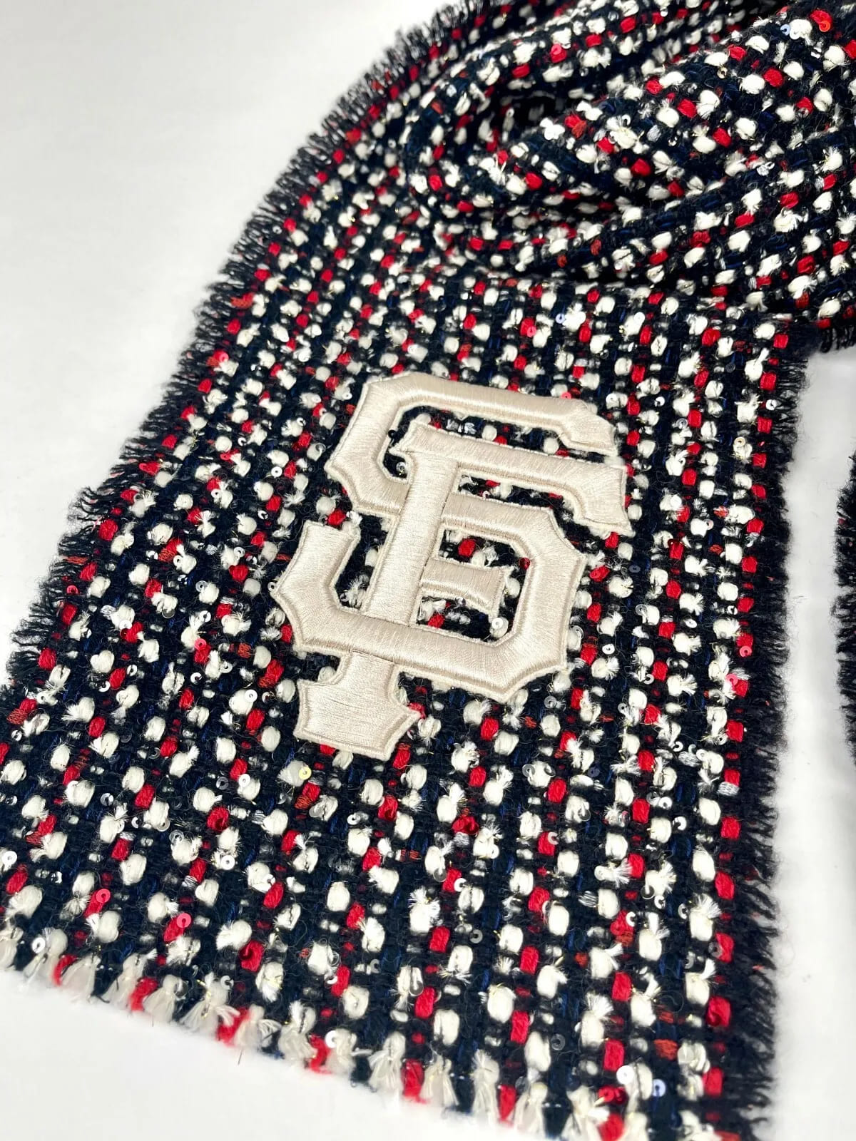 New Gucci SF Giant  Wool Blend Long Scarf