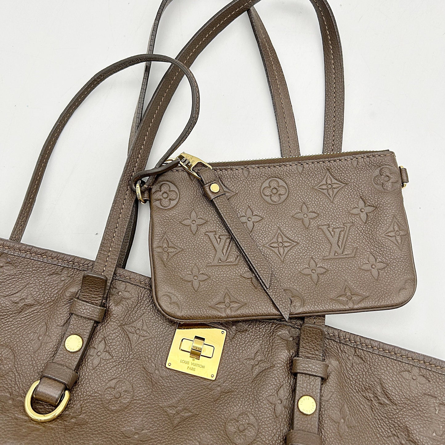 GLM-Monogram Empreinte Citadine GM - Brown Bucket Bags, Handbags LA8914