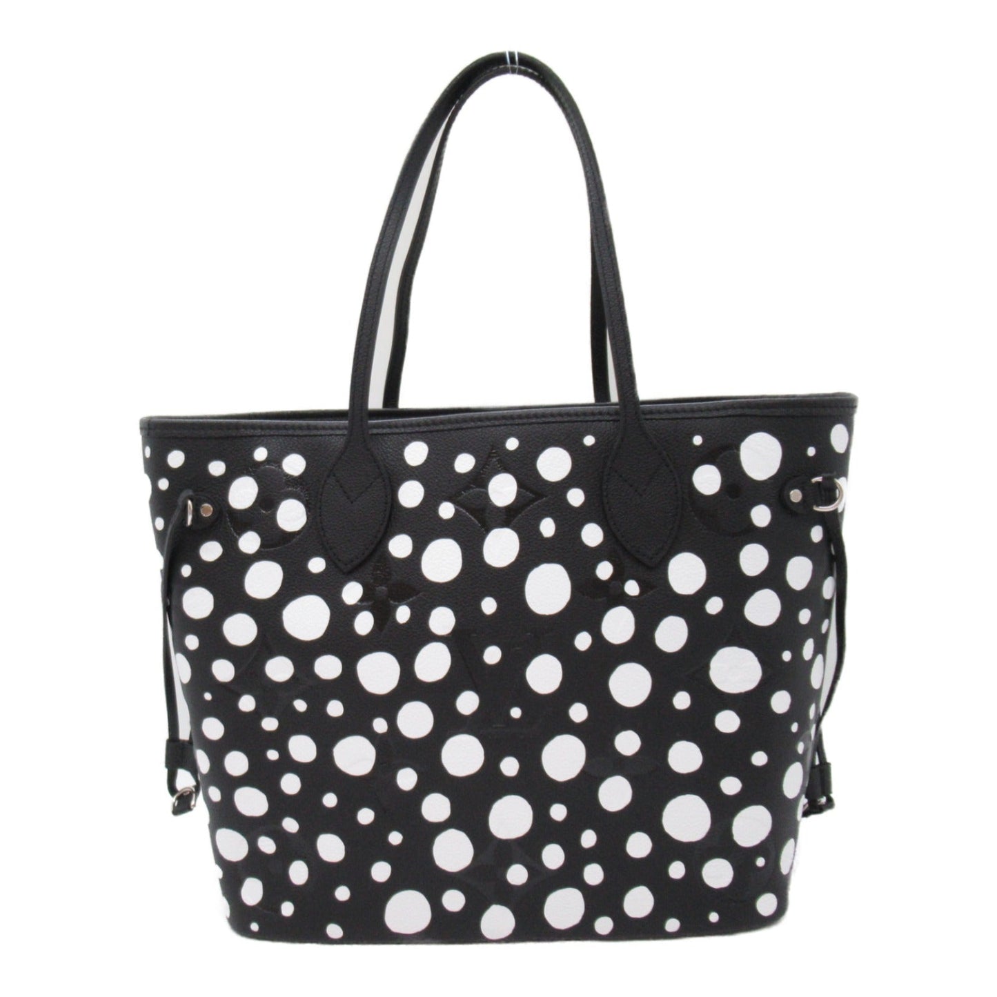 Louis Vuitton LV X YK Newark MM Tote Bag Leather Monogram Emplant  Black M46390
