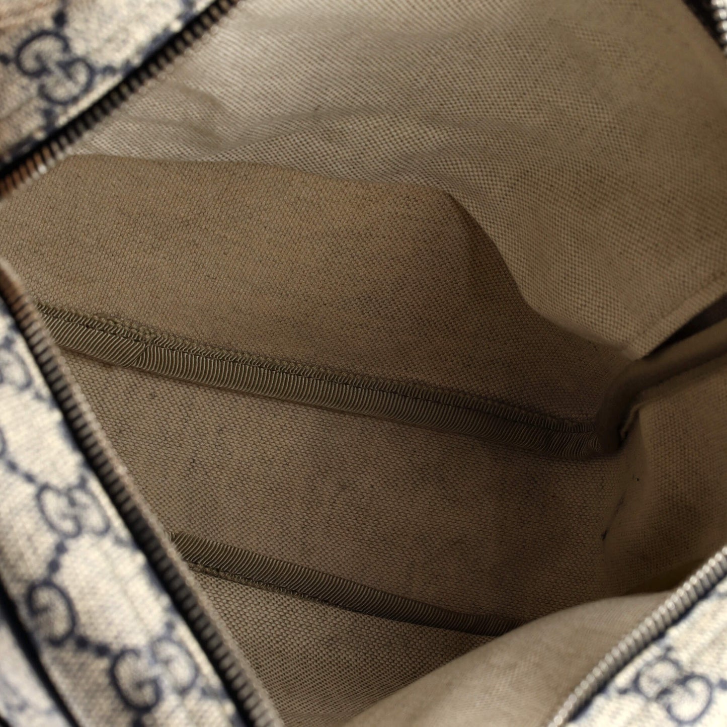 Front Zip Messenger GG Coated Canvas Medium