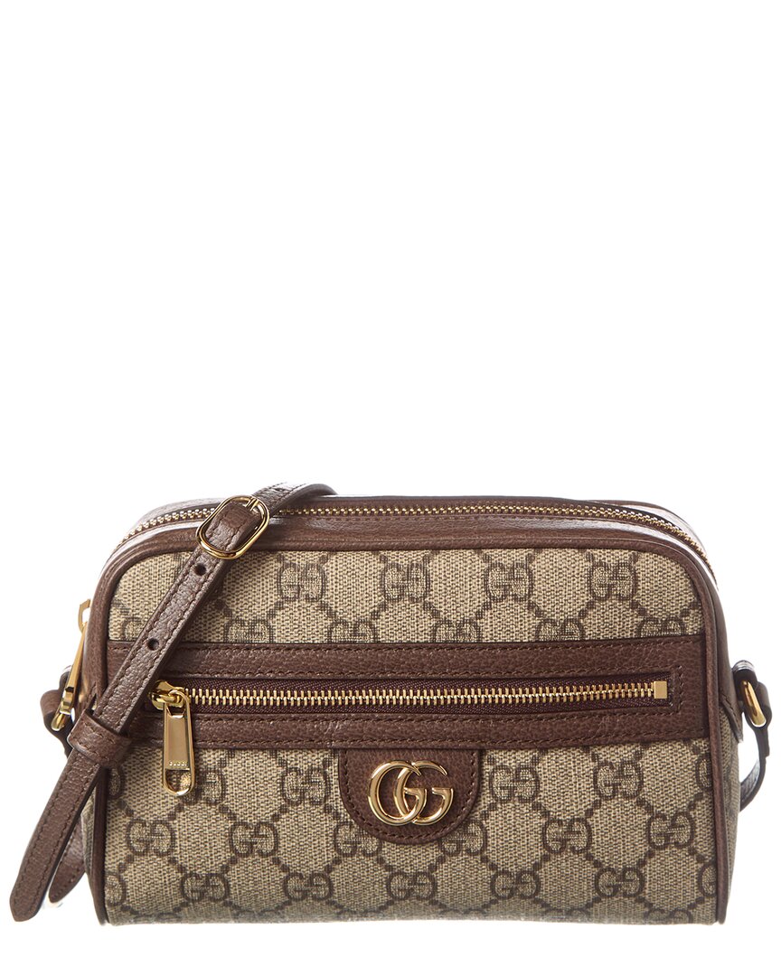 Gucci Ophidia Mini GG Supreme Canvas & Leather Camera Bag