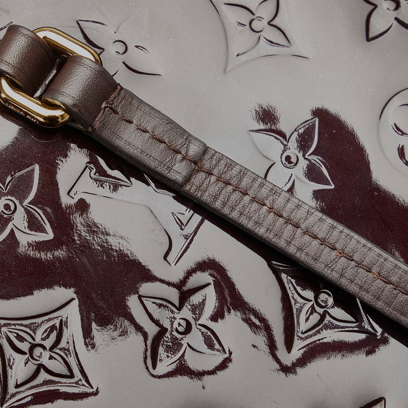 Louis Vuitton Monogram Verney Long Beach MM Tortoise Bag M90475 Amarant Pearl Patent Leather  Louis Vuitton