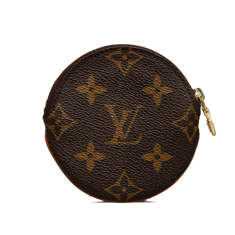Louis Vuitton Monogram M61926 Coin Case PVC/Leather Brown