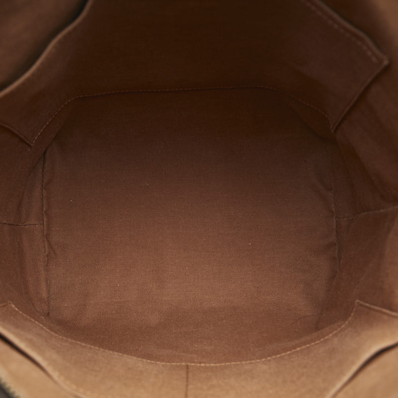 Louis Vuitton Monogram M41016  Bag PVC/Leather Brown