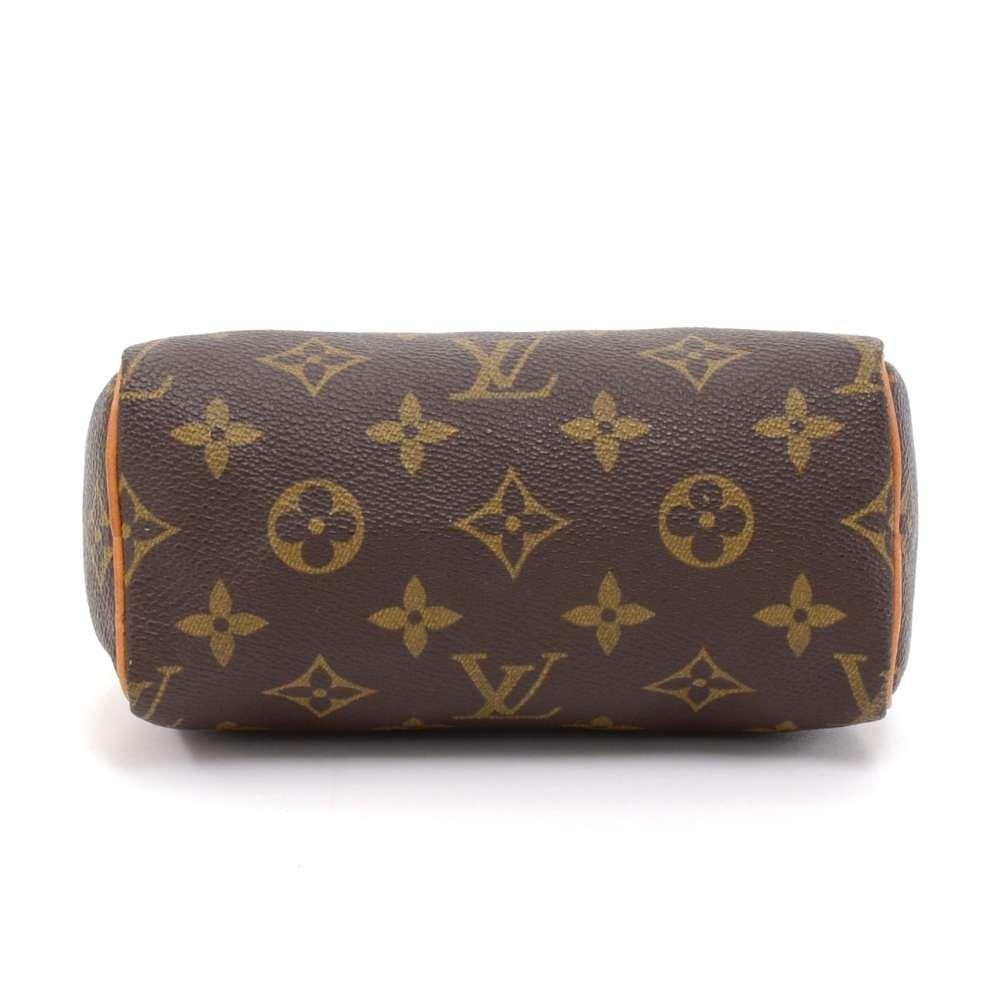 Louis Vuitto Mini Speedy Sac HL Monogram Canvas Handbag with Strap