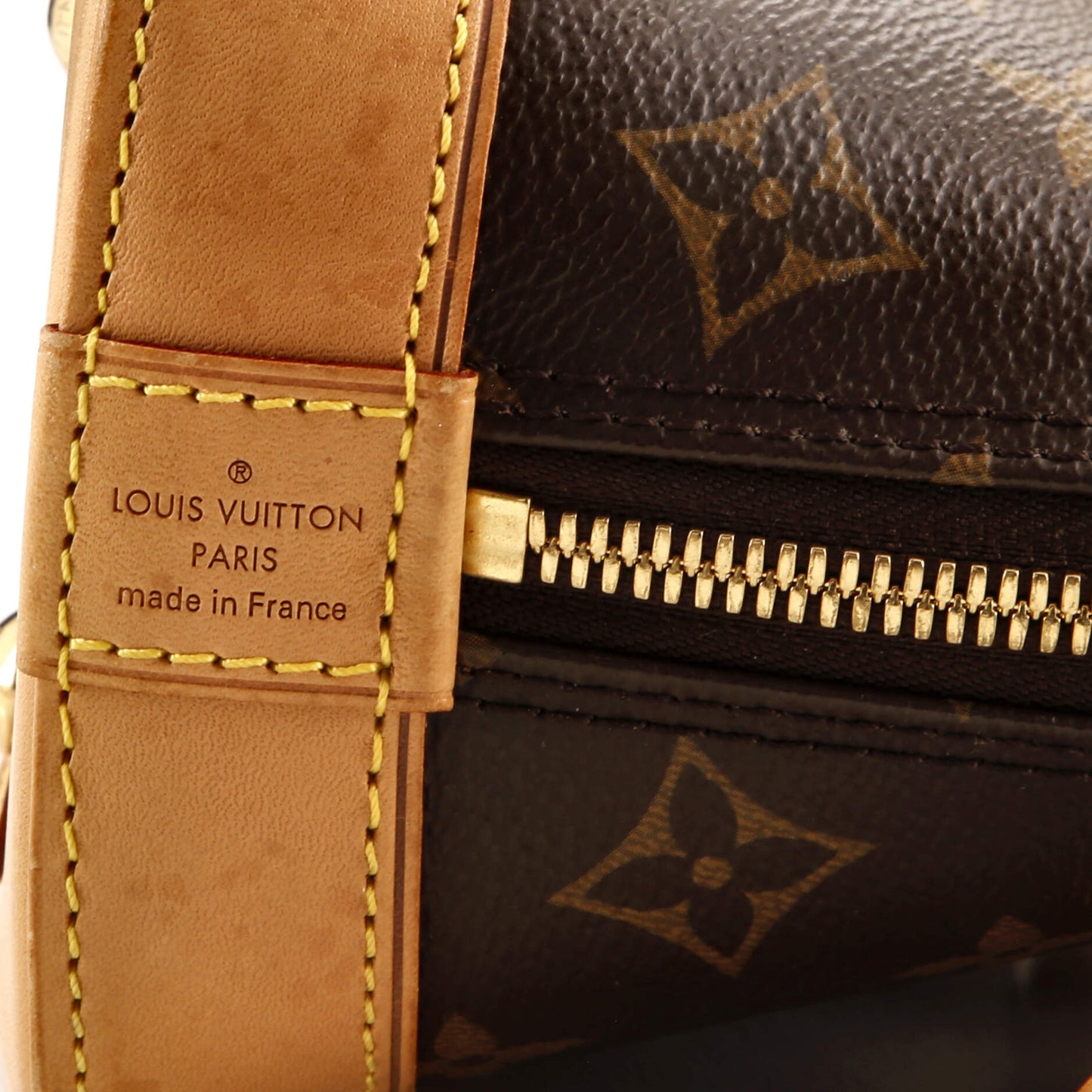Louis Vuitton Alma Handbag Monogram Canvas BB