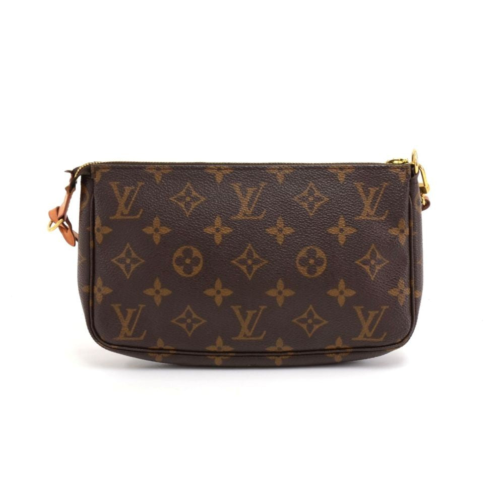 Louis Vuitto Pochette Accessoires Monogram Canvas Evening Bag