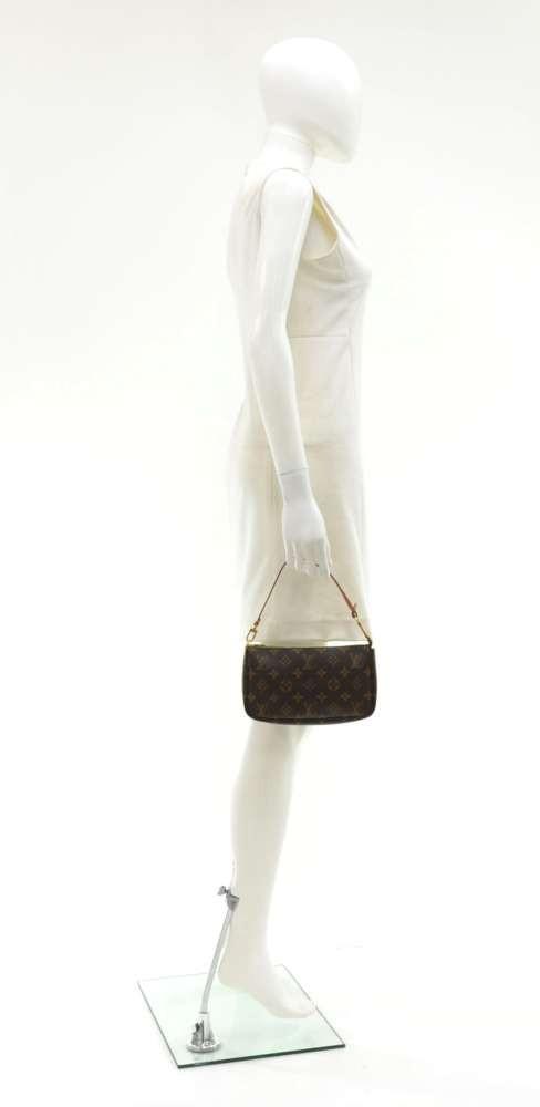 Louis Vuitto Pochette Accessoires Monogram Canvas Evening Bag