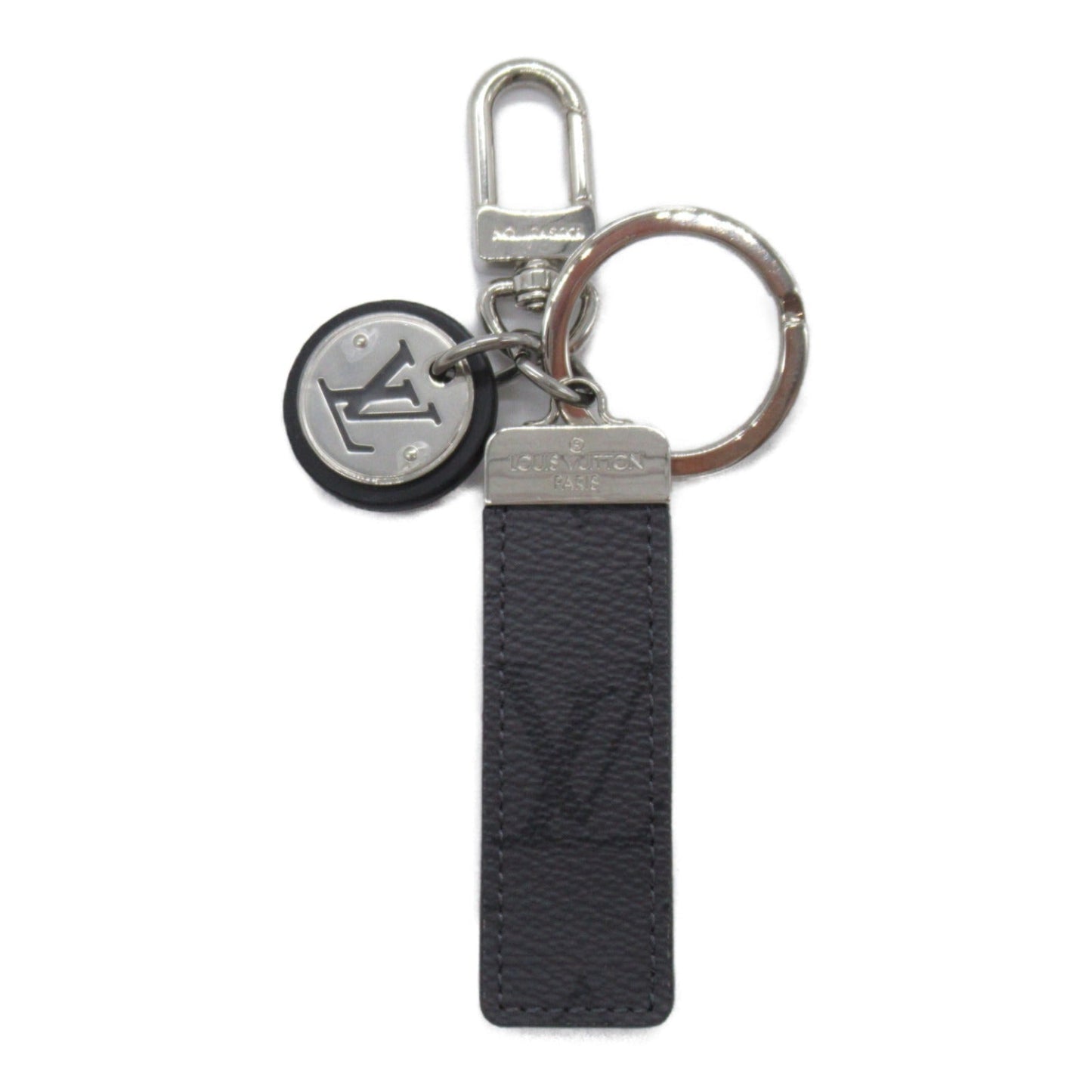 Louis Vuitton Porteocle NeoLV Club Keyher Keyholder Accessories PVC  Canvas Monogram Clippers Men Black M80237