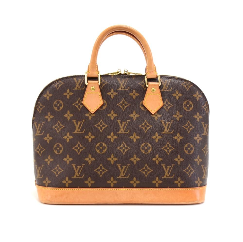 Louis Vuitto Alma Monogram Canvas Handbag
