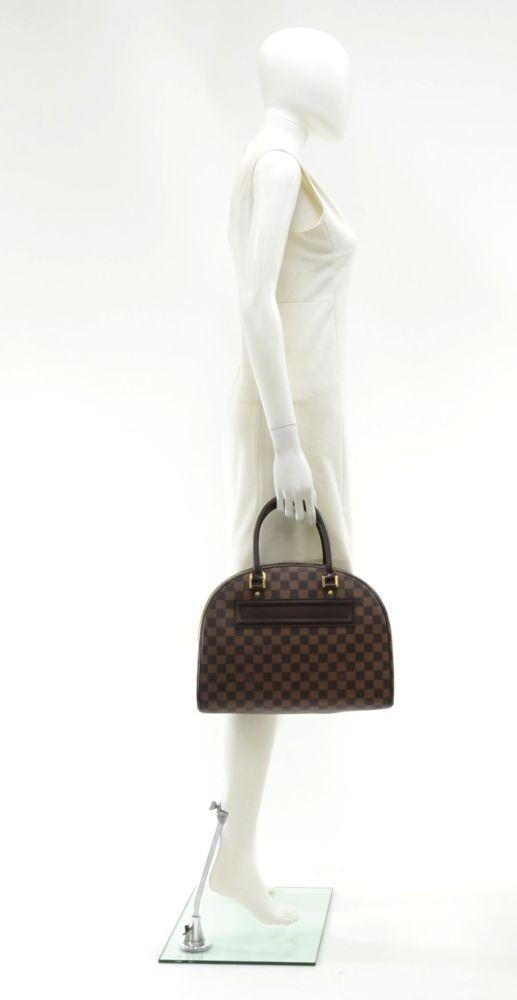 Louis Vuitto Nolita Damier EbÃ¨ne Canvas Handbag