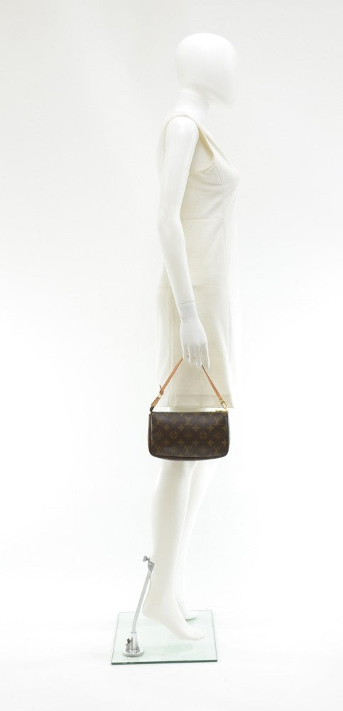 Louis Vuitto Pochette Accessoires Monogram Canvas Evening Bag