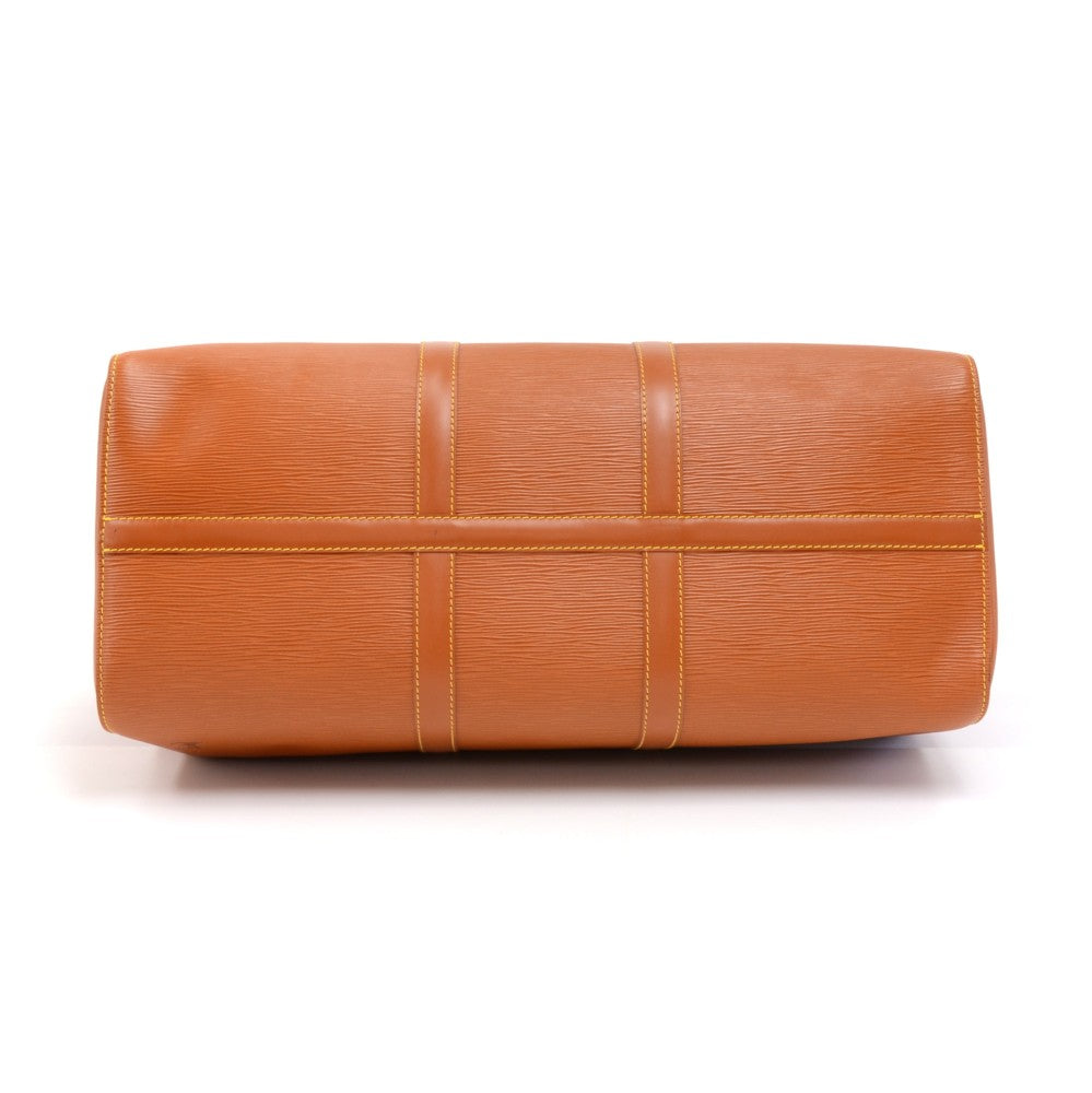 Louis Vuitto Keepall 50 Epi Leather Travel Bag