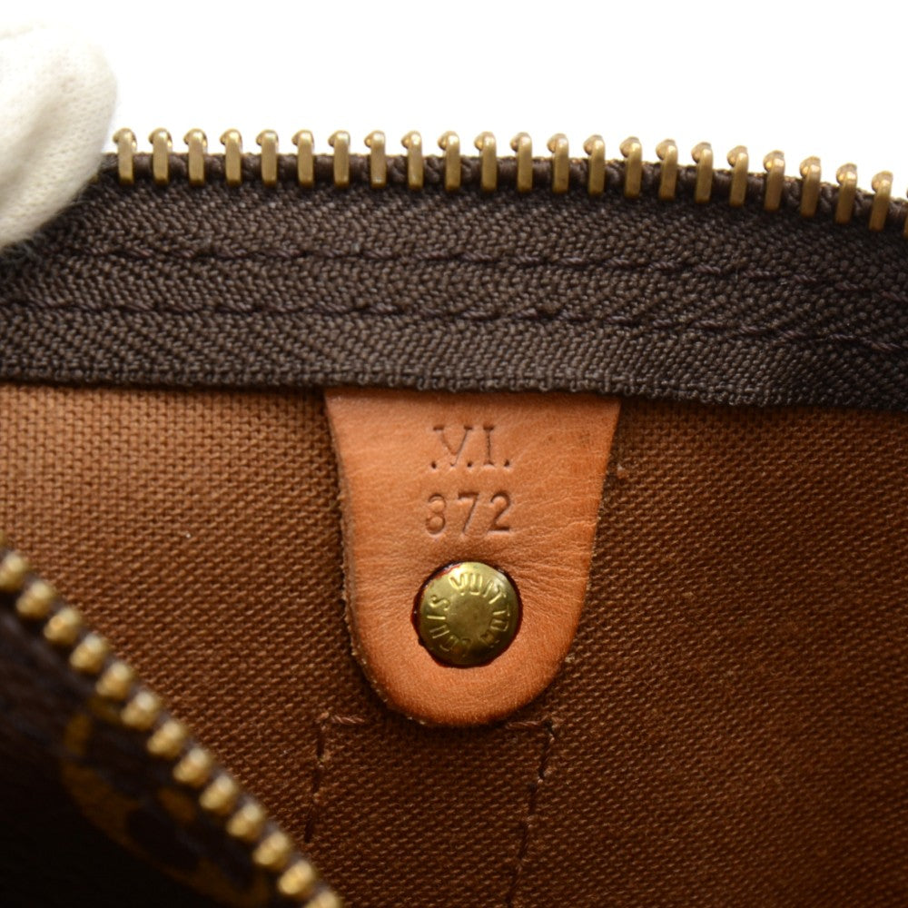 Louis Vuitto Keepall 55 Bandouliere Monogram Canvas Travel Bag with Strap