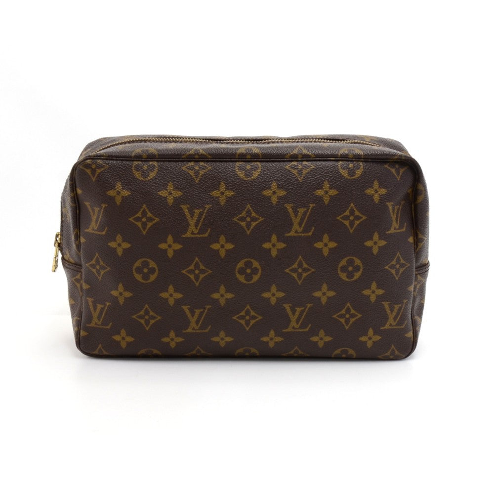 Louis Vuitto Trousse Toilette 28 Monogram Canvas Cosmetic Pouch