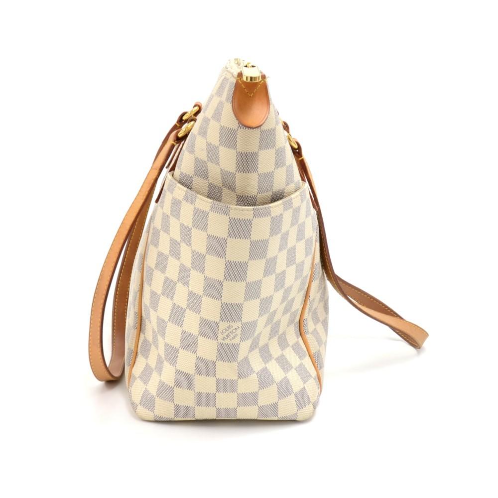 Louis Vuitto Totally PM Damier Azur Canvas Shoulder Bag