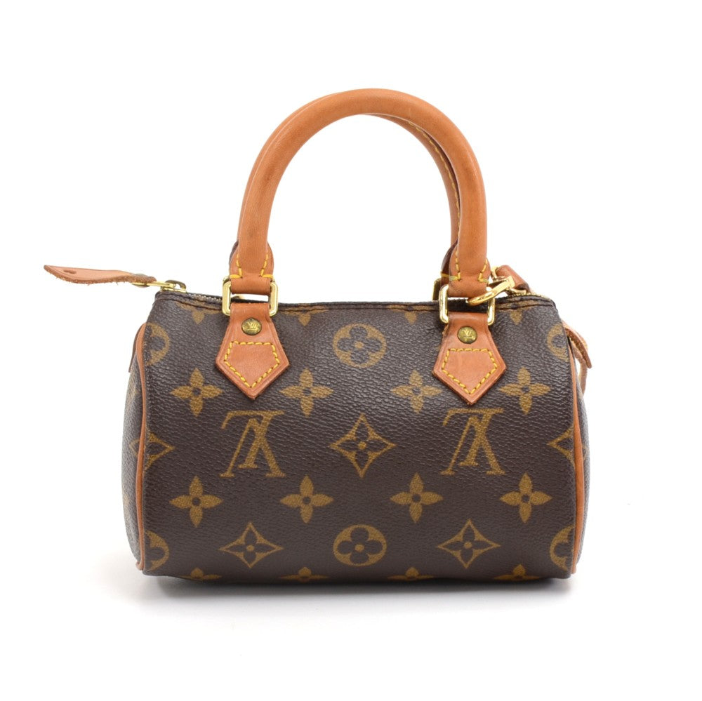 Louis Vuitto Mini Speedy Sac HL Monogram Canvas Handbag with Strap