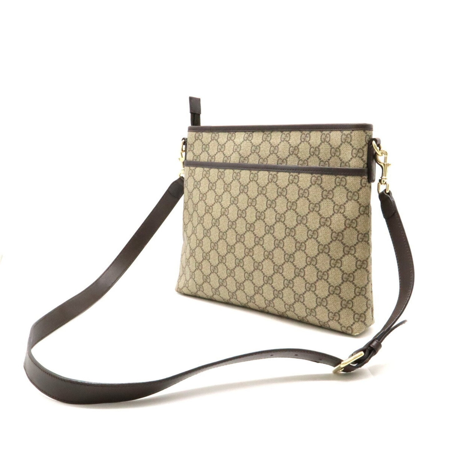 Gucci     Gg Supreme Shoulder Bag (Pre-Owned)