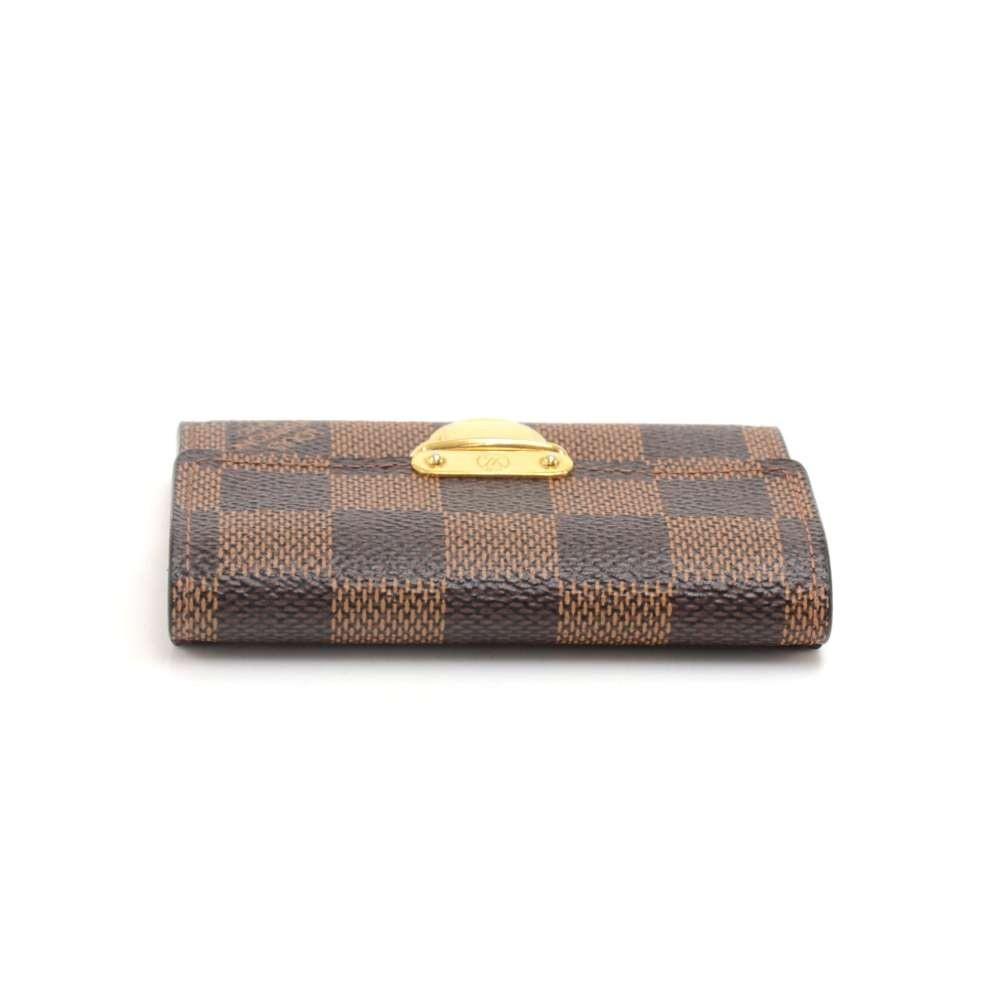Louis Vuitto Porte-Monnaie Koala Damier EbÃ¨ne Canvas Wallet