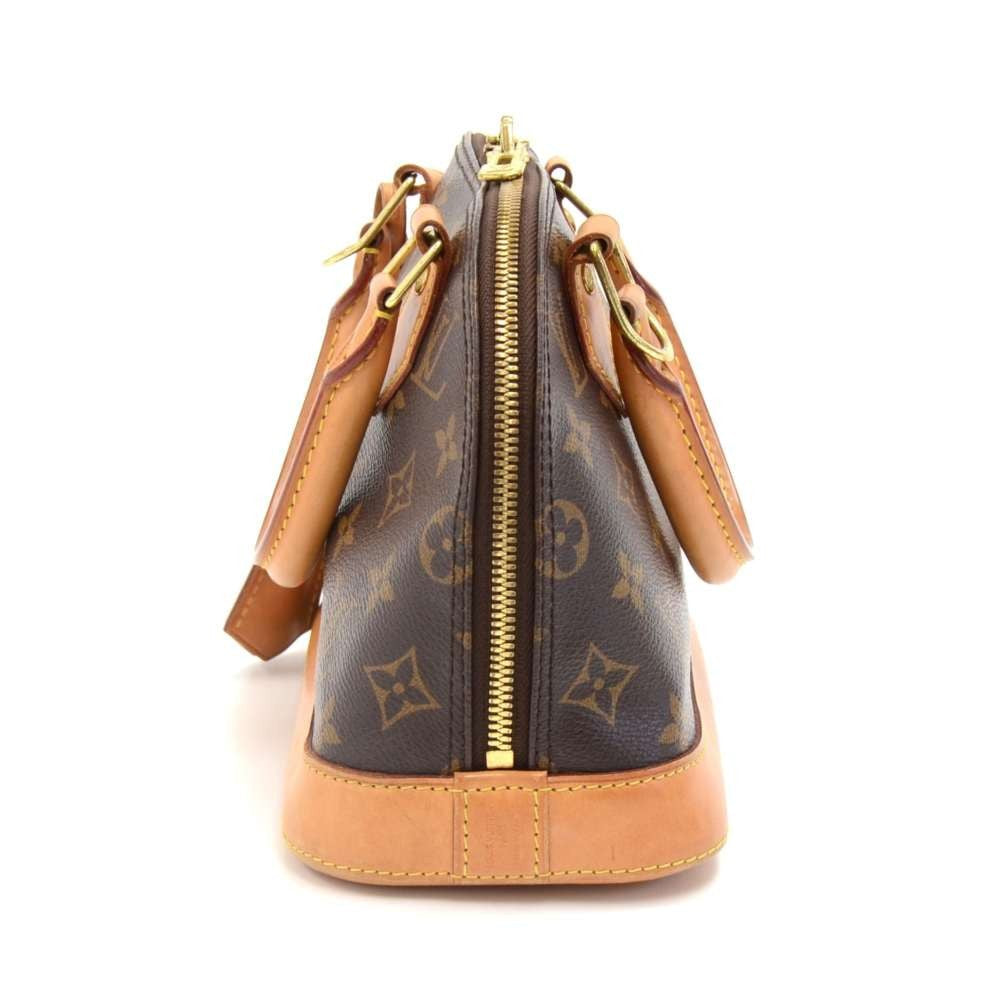 Louis Vuitto Alma BB Monogram Canvas Shoulder Bag