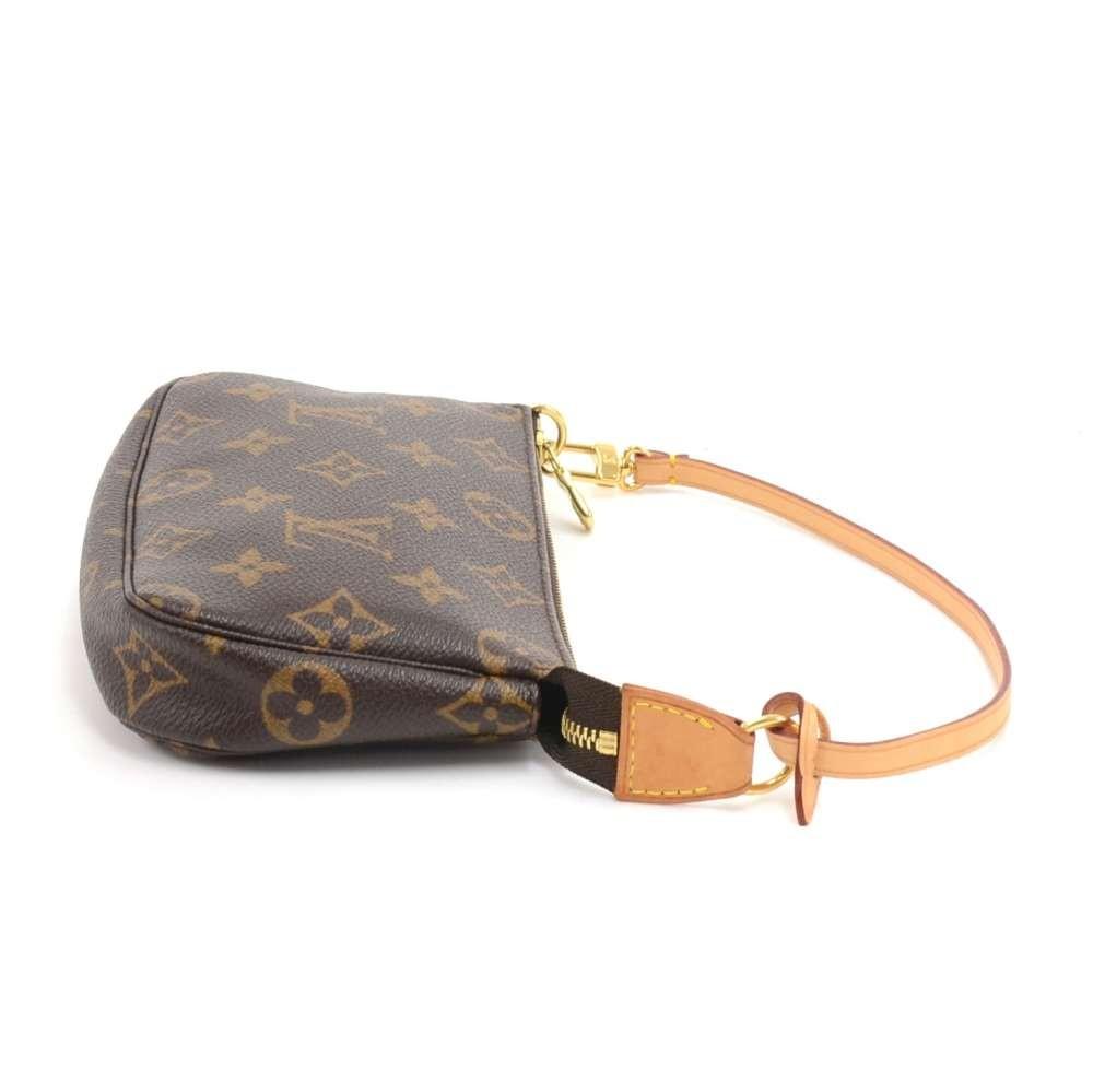 Louis Vuitto Mini Pochette Accessoires Monogram Canvas Evening Bag