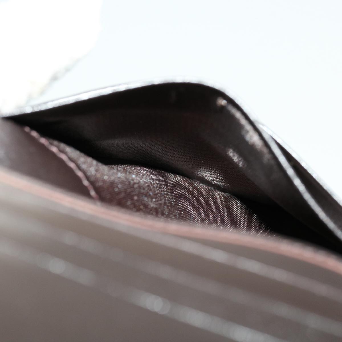 FENDI Zucca Canvas Wallet Black Brown 30916