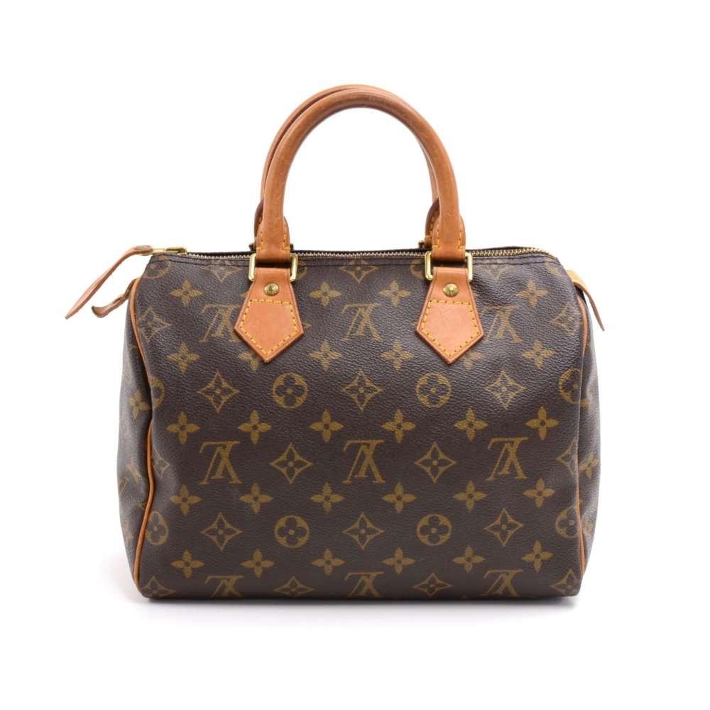 Louis Vuitto Speedy 25 Monogram Canvas City Handbag