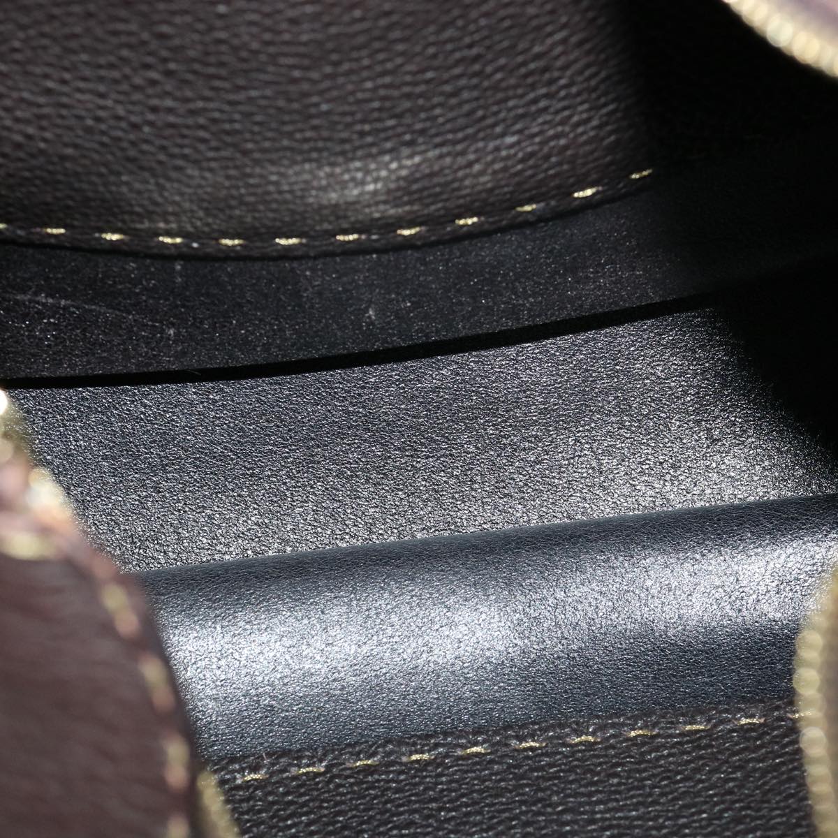 FENDI Shoulder Bag Leather Brown 30988