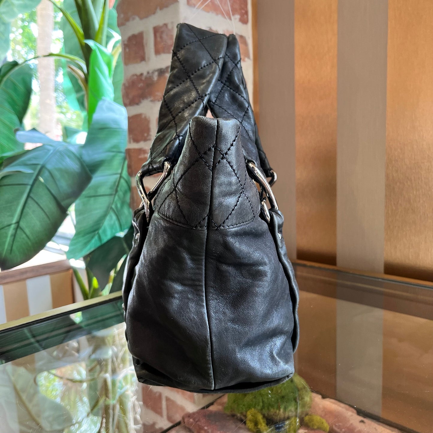 CHANEL 8 Knots Quilted Lambskin Tote Bag