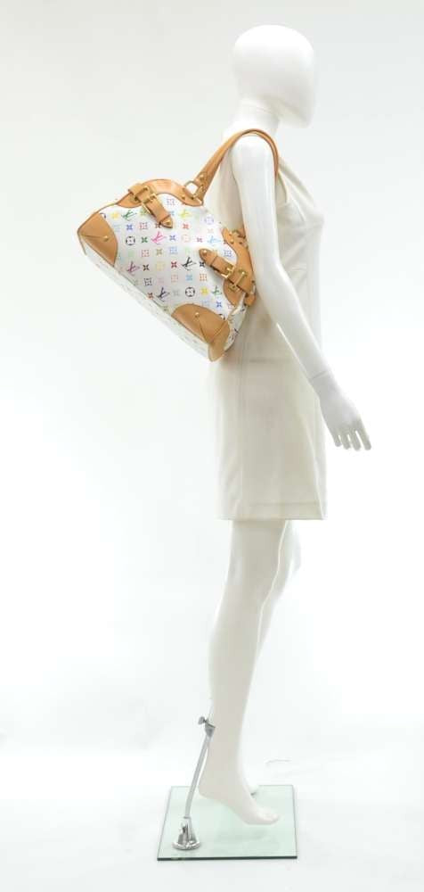 Louis Vuitto Claudia Monogram Multicolore Canvas Bag