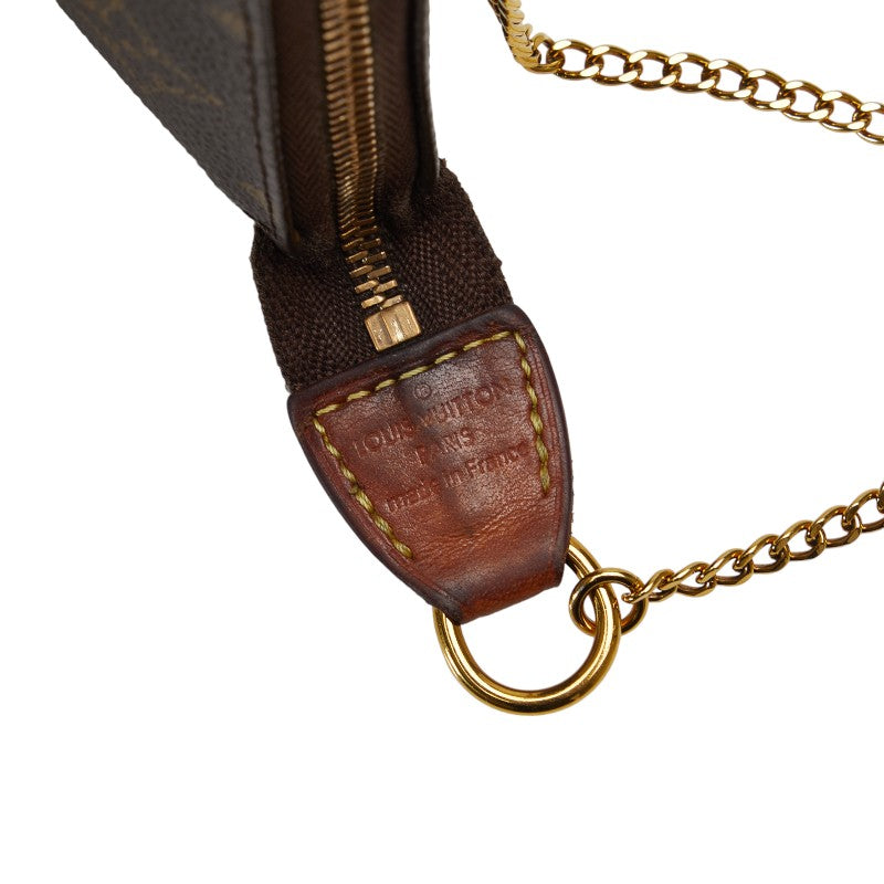 Louis Vuitton Monogram M58009  PVC/Leather Brown Ladies and Gentlemen