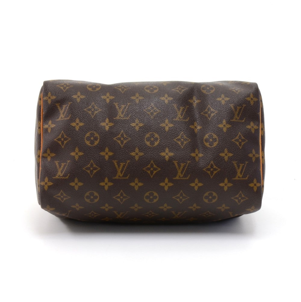 Louis Vuitto Speedy 30 Monogram Canvas Handbag