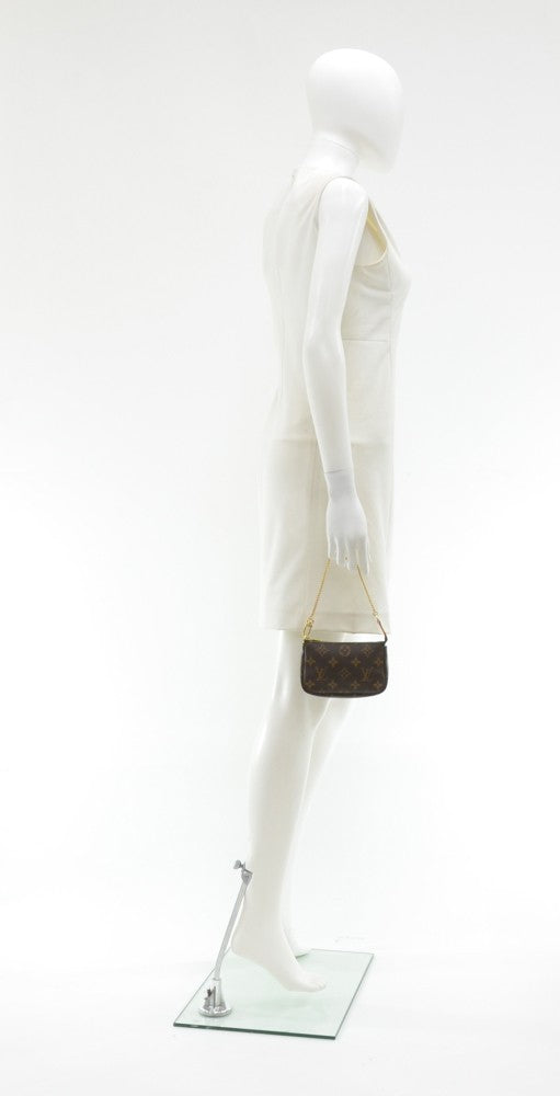 Louis Vuitto Mini Pochette Accessoires Monogram Canvas Bag