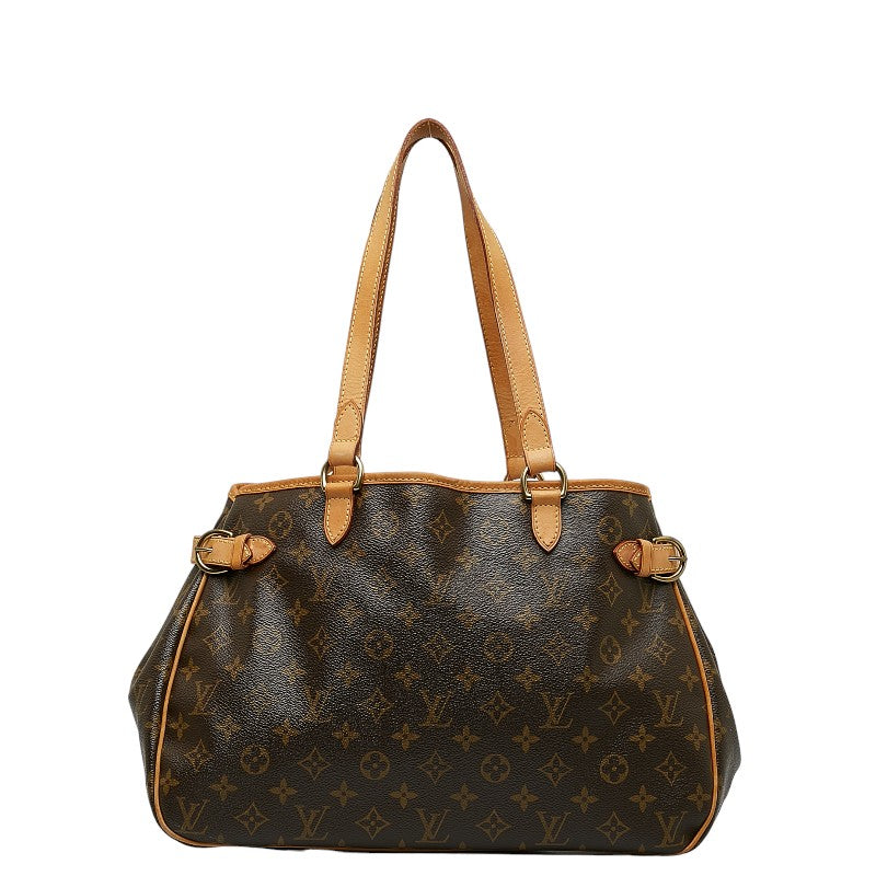 Louis Vuitton Monogram Battalion Horizontal Shoulder Bag M51154 Brown PVC Leather  Louis Vuitton