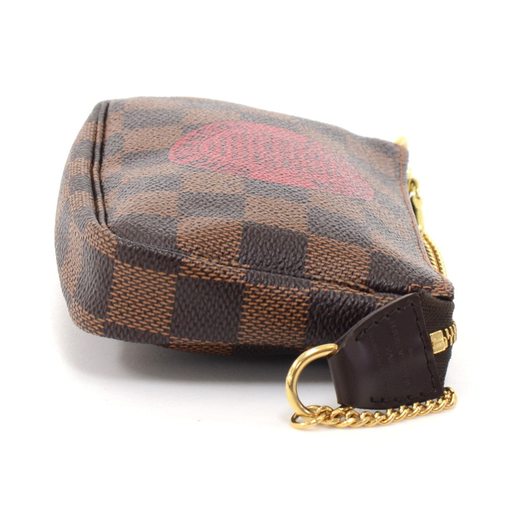 Louis Vuitto Pochette Accessoires Trunks & Bags Damier Canvas Mini Bag