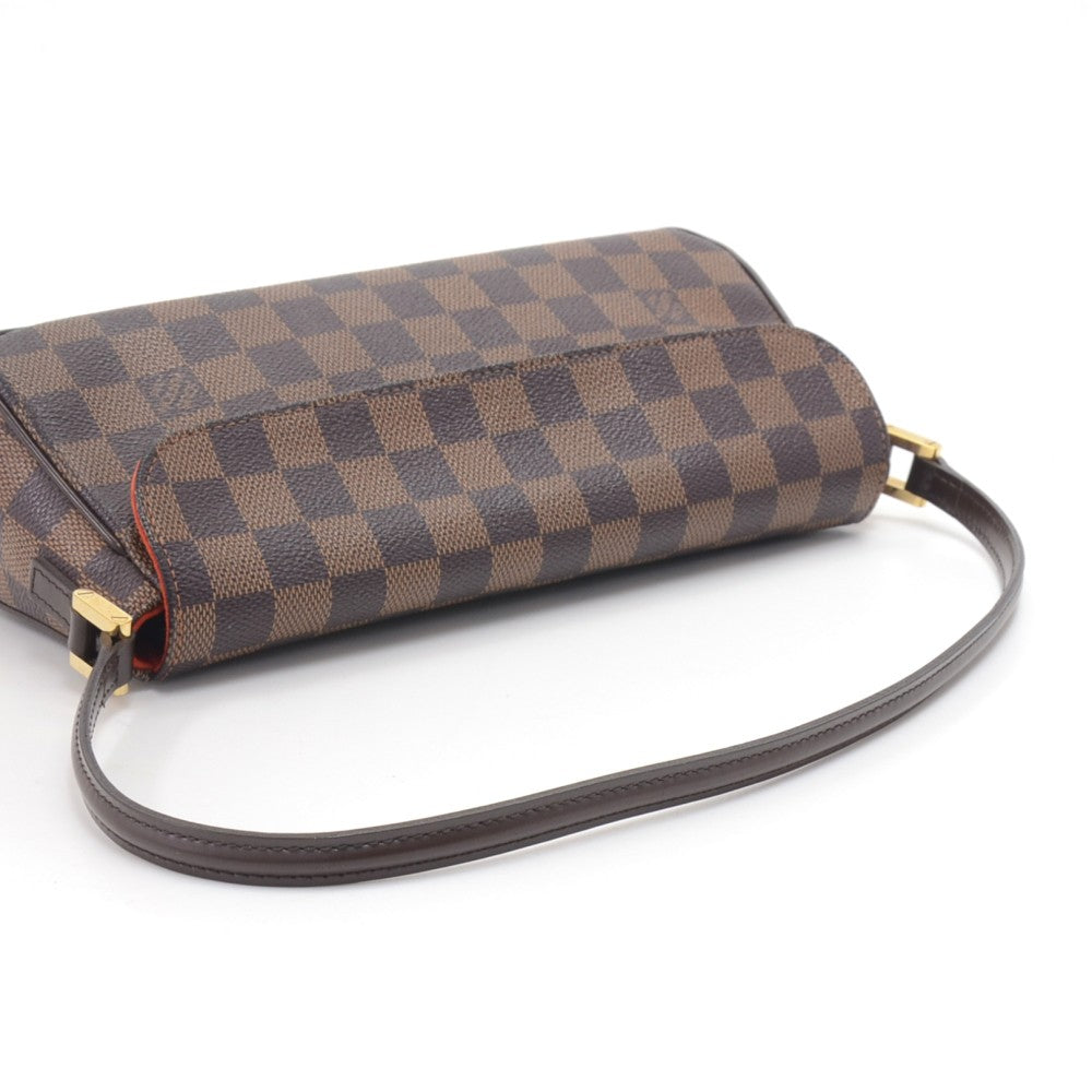 Louis Vuitto Recoleta Damier Ebene Canvas Handbag