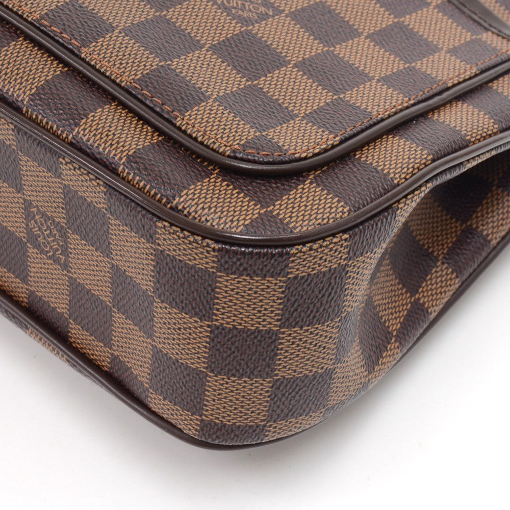 Louis Vuitto Aubagne Damier Ebene Canvas Shoulder Bag