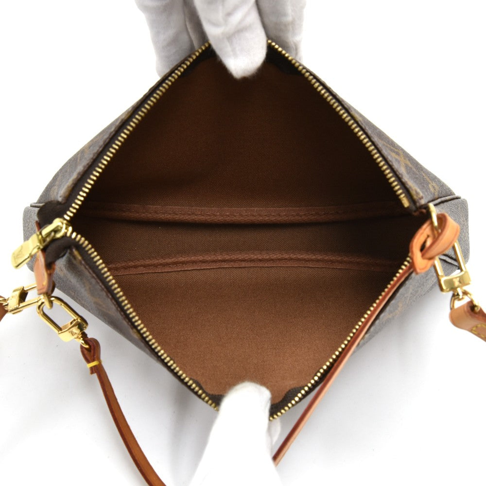 Louis Vuitto Pochette Accessoires Monogram Canvas Bag with Strap