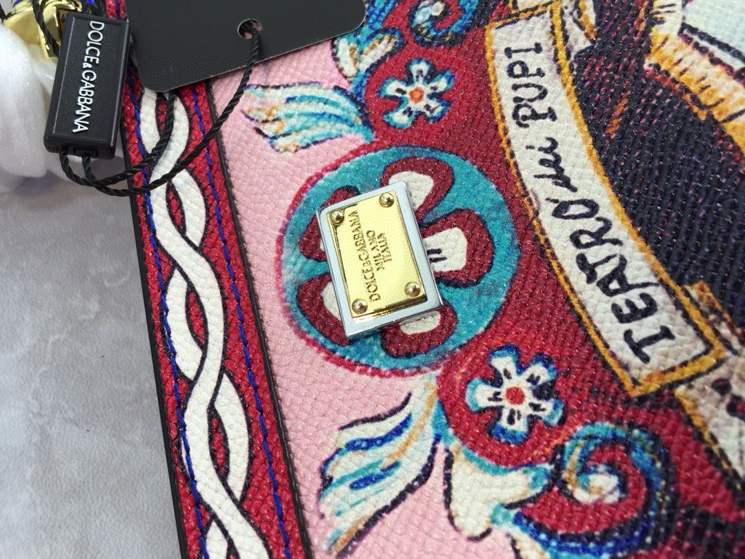 GLAMI 90s Sicily Bag With Logo Print Multicolor For Women 10.2in/26cm GLAMI