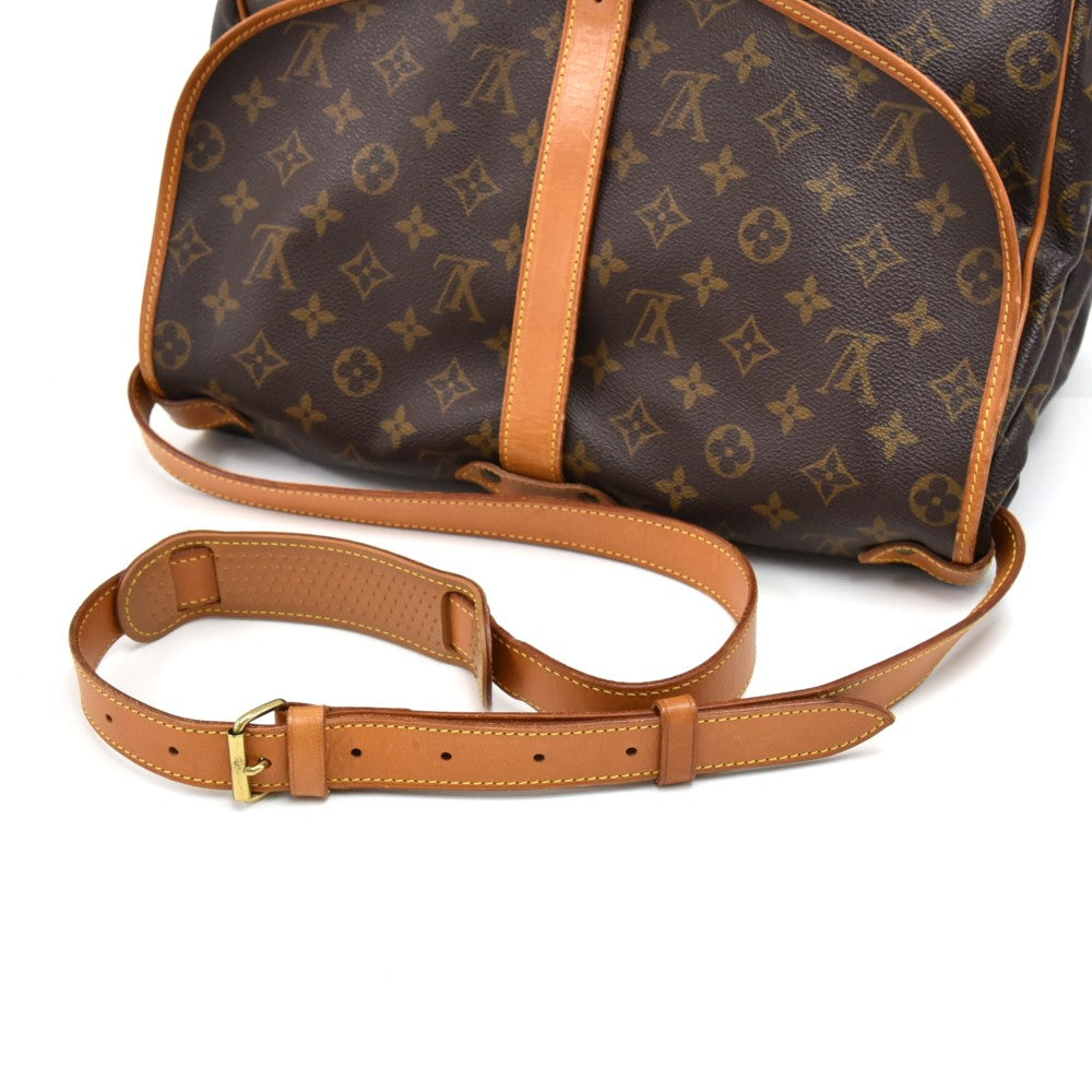 Louis Vuitto Saumur 35 Monogram Canvas Messenger Bag