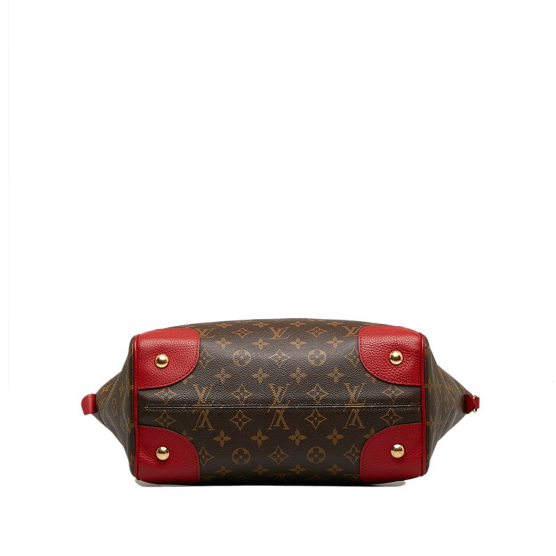 Louis Vuitton Monogram Estrayer MM Tortoise Bag 2WAY M51193 Coquimbo Red Brown PVC Leather Ladies Louis Vuitton