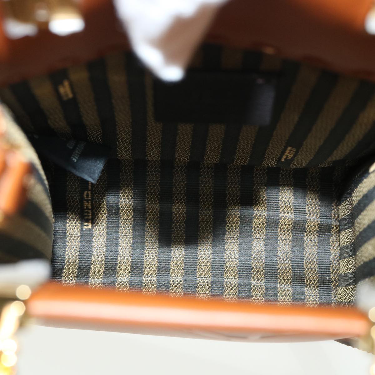 FENDI mini sunshine shopper Shoulder Bag Calfskin Leather 8BS051ABVL 32629A